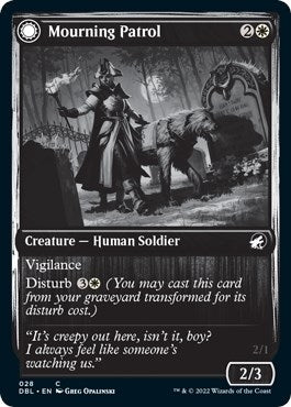 Image for Mourning Patrol (28) (DBL) - Magic: The Gathering