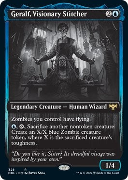 Image for Geralf, Visionary Stitcher (328) (DBL) - Magic: The Gathering