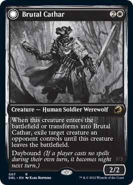 Image for Brutal Cathar (7) (DBL) - Magic: The Gathering