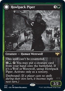 Image for Howlpack Piper (472) (DBL) - Magic: The Gathering