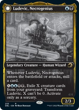 Image for Ludevic, Necrogenius (233) (DBL) - Magic: The Gathering
