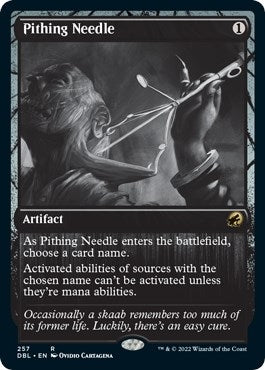 Image for Pithing Needle (257) (DBL) - Magic: The Gathering