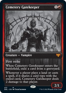 Image for Cemetery Gatekeeper (415) (DBL) - Magic: The Gathering