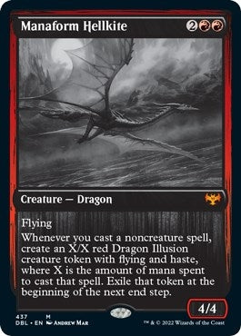 Image for Manaform Hellkite (437) (DBL) - Magic: The Gathering