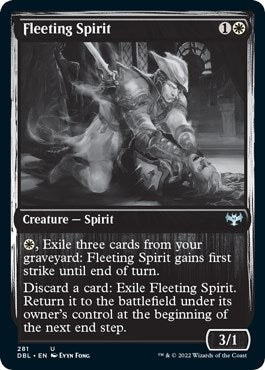 Image for Fleeting Spirit (281) (DBL) - Magic: The Gathering