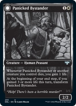 Image for Panicked Bystander (295) (DBL) - Magic: The Gathering