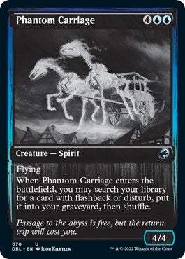 Image for Phantom Carriage (70) (DBL) - Magic: The Gathering