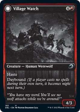 Image for Village Watch (165) (DBL) - Magic: The Gathering
