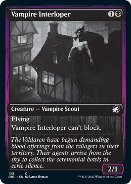 Image for Vampire Interloper (125) (DBL) - Magic: The Gathering