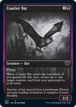 Image for Courier Bat (369) (DBL) - Magic: The Gathering
