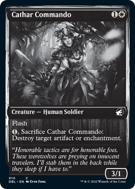 Image for Cathar Commando (10) (DBL) - Magic: The Gathering