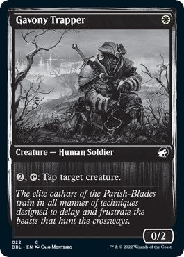 Image for Gavony Trapper (22) (DBL) - Magic: The Gathering