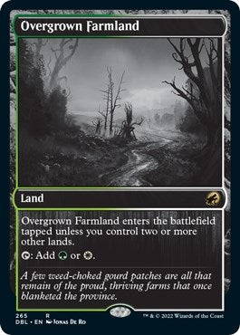 Image for Overgrown Farmland (265) (DBL) - Magic: The Gathering