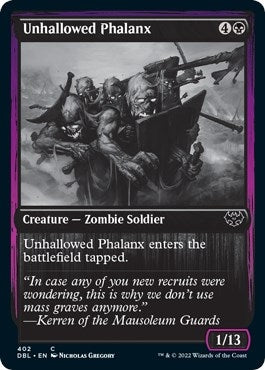 Image for Unhallowed Phalanx (402) (DBL) - Magic: The Gathering
