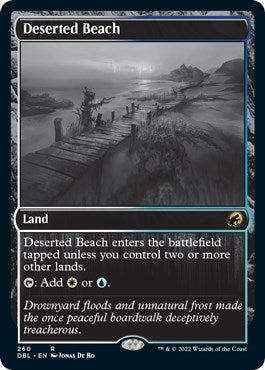 Image for Deserted Beach (260) (DBL) - Magic: The Gathering