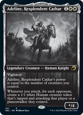 Image for Adeline, Resplendent Cathar (1) (DBL) - Magic: The Gathering