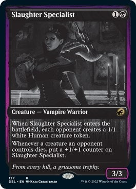 Image for Slaughter Specialist (122) (DBL) - Magic: The Gathering