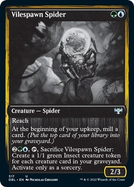 Image for Vilespawn Spider (517) (DBL) - Magic: The Gathering