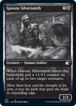 Image for Gavony Silversmith (21) (DBL) - Magic: The Gathering