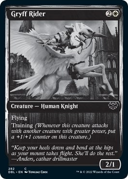 Image for Gryff Rider (282) (DBL) - Magic: The Gathering