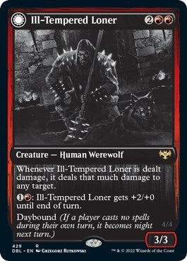 Image for Ill-Tempered Loner (429) (DBL) - Magic: The Gathering