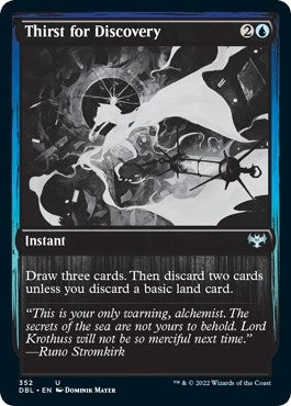 Image for Thirst for Discovery (352) (DBL) - Magic: The Gathering