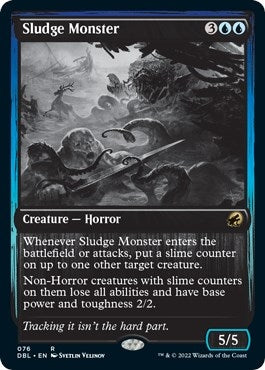 Image for Sludge Monster (76) (DBL) - Magic: The Gathering