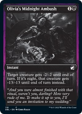Image for Olivia's Midnight Ambush (118) (DBL) - Magic: The Gathering