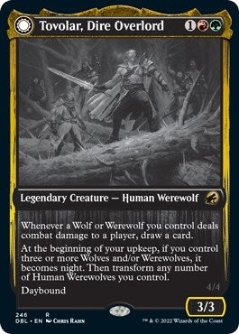 Image for Tovolar, Dire Overlord (246) (DBL) - Magic: The Gathering