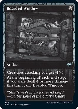 Image for Boarded Window (520) (DBL) - Magic: The Gathering