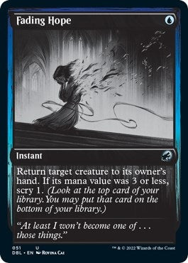 Image for Fading Hope (51) (DBL) - Magic: The Gathering