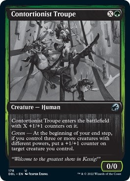 Image for Contortionist Troupe (178) (DBL) - Magic: The Gathering