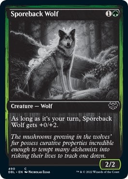 Image for Sporeback Wolf (490) (DBL) - Magic: The Gathering