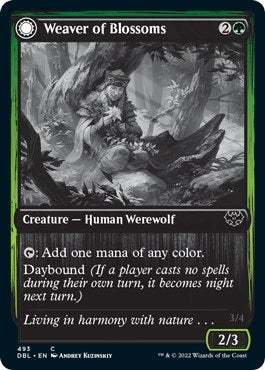 Image for Weaver of Blossoms (493) (DBL) - Magic: The Gathering