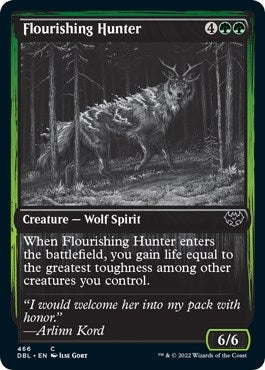 Image for Flourishing Hunter (466) (DBL) - Magic: The Gathering