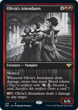 Image for Olivia's Attendants (439) (DBL) - Magic: The Gathering