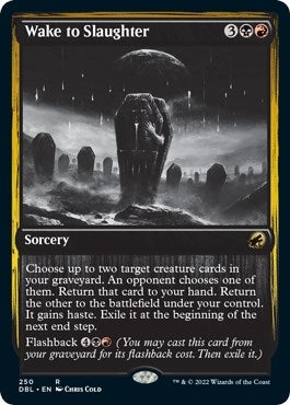 Image for Wake to Slaughter (250) (DBL) - Magic: The Gathering