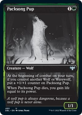 Image for Packsong Pup (480) (DBL) - Magic: The Gathering