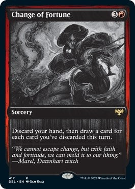 Image for Change of Fortune (417) (DBL) - Magic: The Gathering