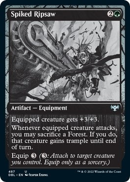 Image for Spiked Ripsaw (487) (DBL) - Magic: The Gathering
