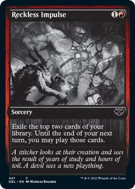 Image for Reckless Impulse (441) (DBL) - Magic: The Gathering