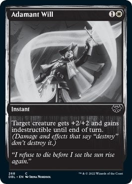 Image for Adamant Will (268) (DBL) - Magic: The Gathering