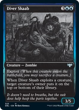 Image for Diver Skaab (323) (DBL) - Magic: The Gathering