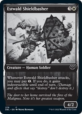 Image for Estwald Shieldbasher (278) (DBL) - Magic: The Gathering