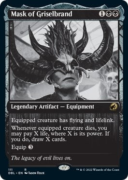 Image for Mask of Griselbrand (111) (DBL) - Magic: The Gathering