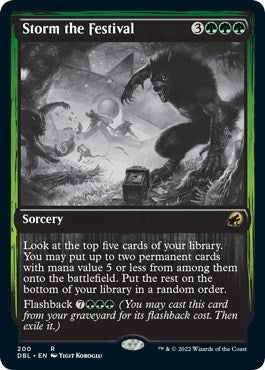 Image for Storm the Festival (200) (DBL) - Magic: The Gathering