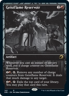 Image for Geistflame Reservoir (142) (DBL) - Magic: The Gathering