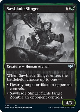 Image for Sawblade Slinger (484) (DBL) - Magic: The Gathering