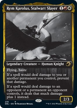 Image for Rem Karolus, Stalwart Slayer (235) (DBL) - Magic: The Gathering