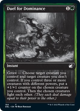 Image for Duel for Dominance (184) (DBL) - Magic: The Gathering